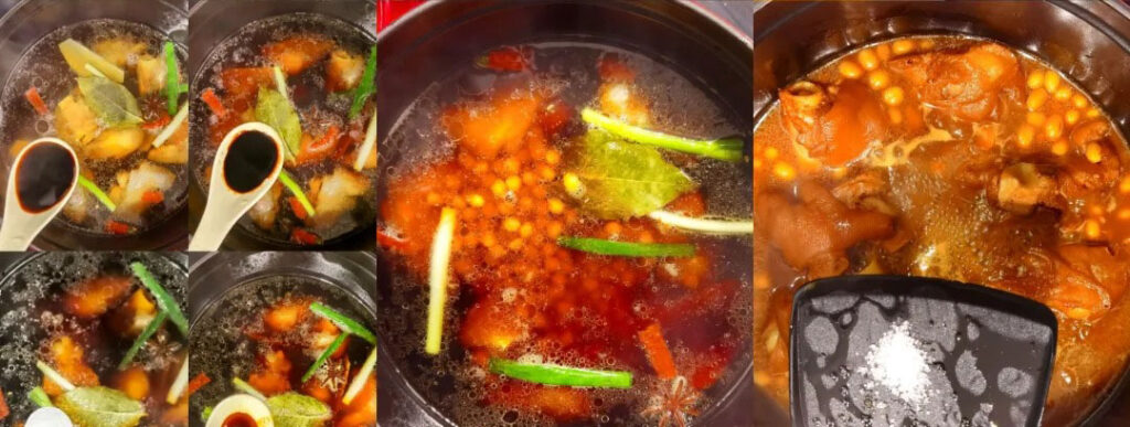 黄豆焖猪蹄
