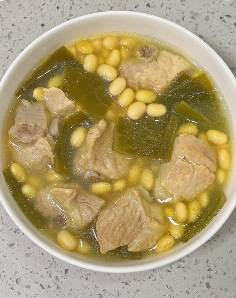 排骨海带黄豆汤