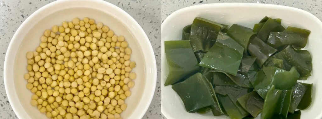 排骨海带黄豆汤