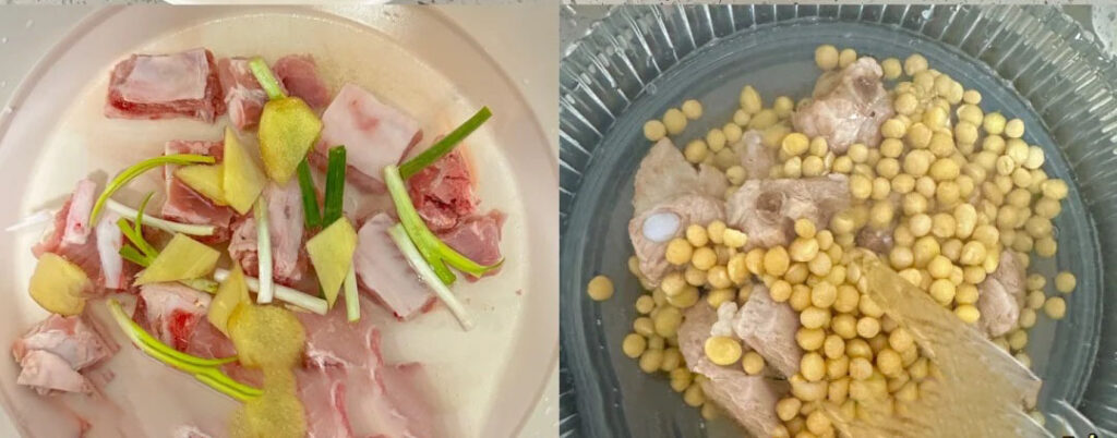排骨海带黄豆汤