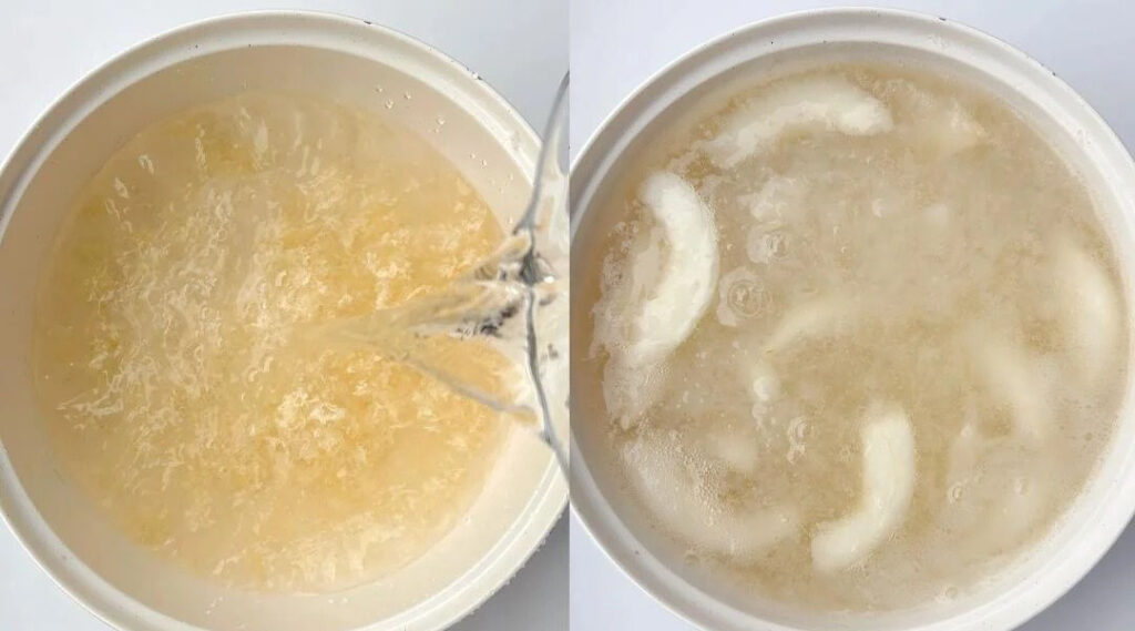 玉米雪梨银耳羹