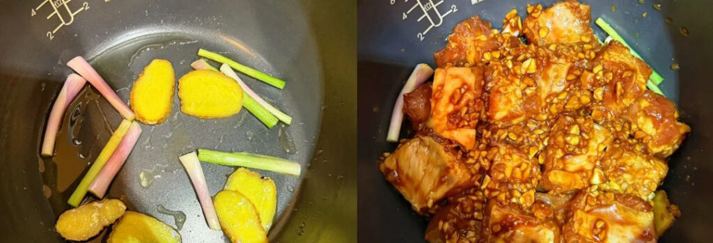 电饭锅蒜香排骨
