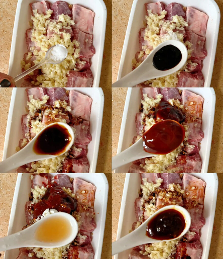 电饭锅蒜香排骨
