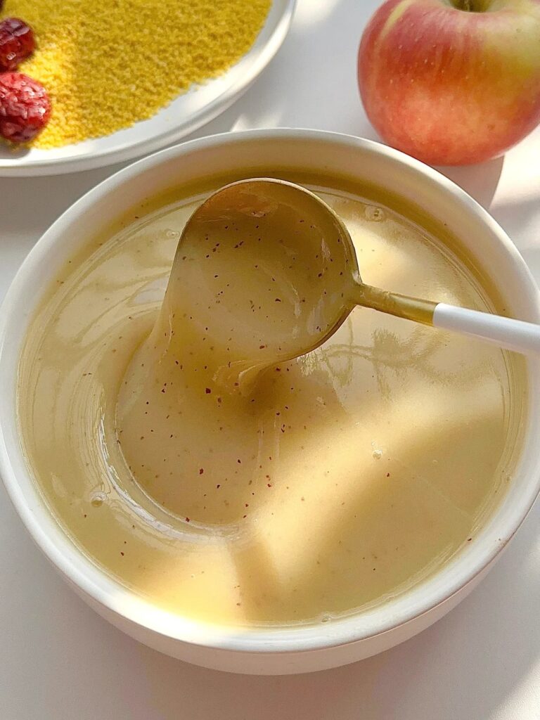 苹果山药米糊