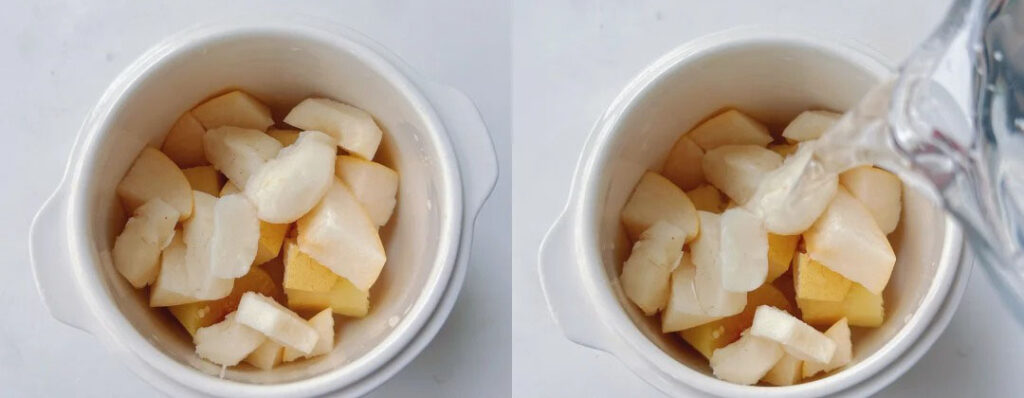 马蹄甘蔗雪梨汤