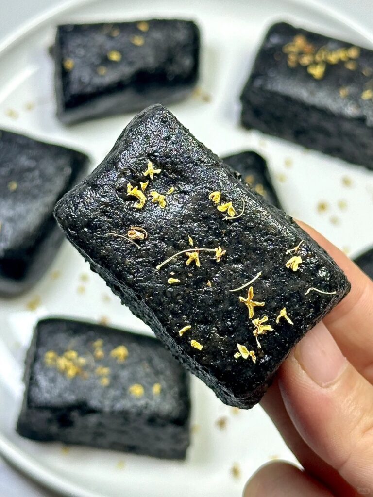 黑芝麻糕