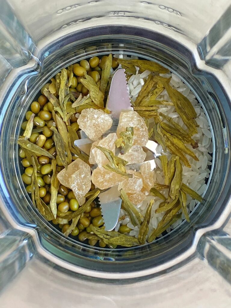 龙井冰豆浆