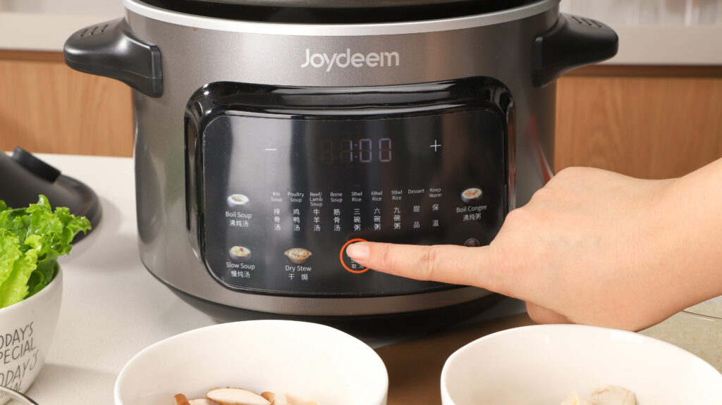 joydeem电炖锅沸炖粥功能