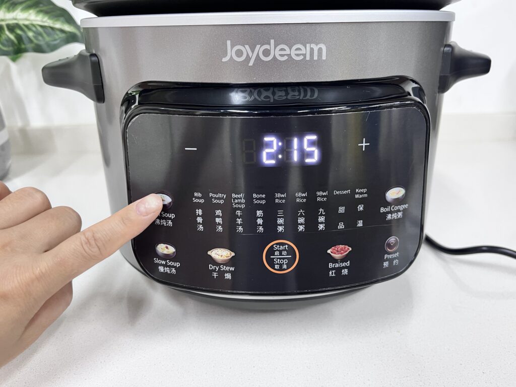 joydeem电炖锅沸炖汤功能