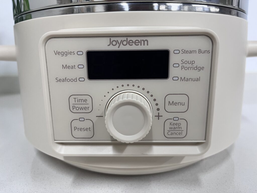 Joydeem不锈钢电蒸锅面板