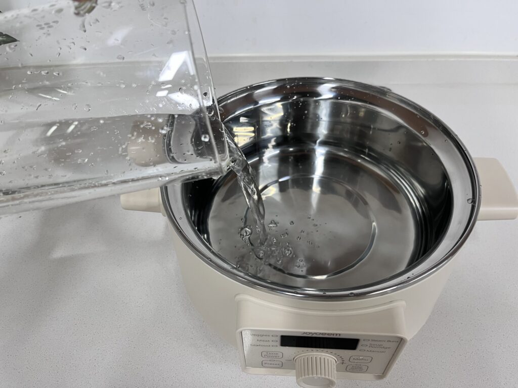 Joydeem不锈钢电蒸锅底座加水
