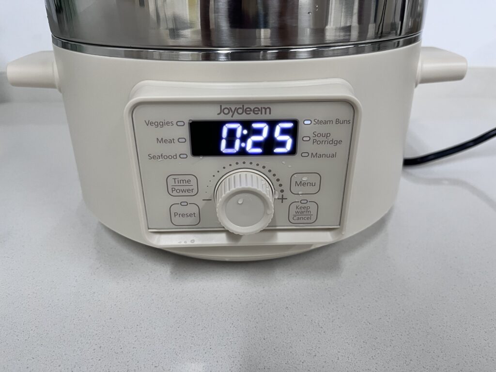 Joydeem不锈钢电蒸锅蒸包子功能