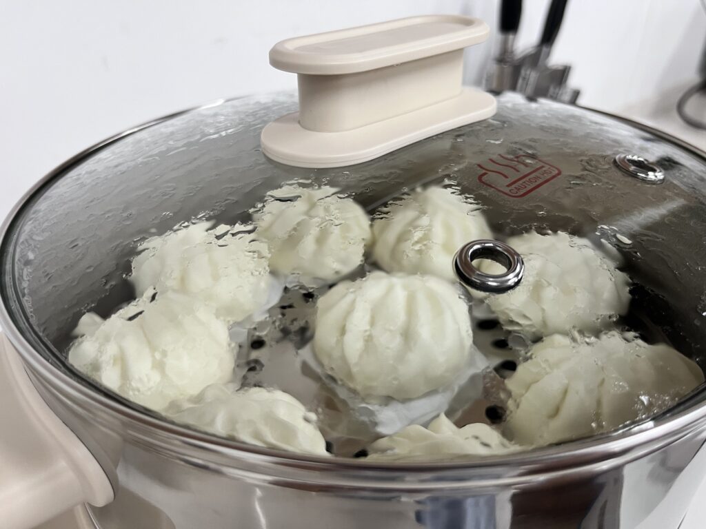 Joydeem不锈钢电蒸锅蒸馒头不滴水