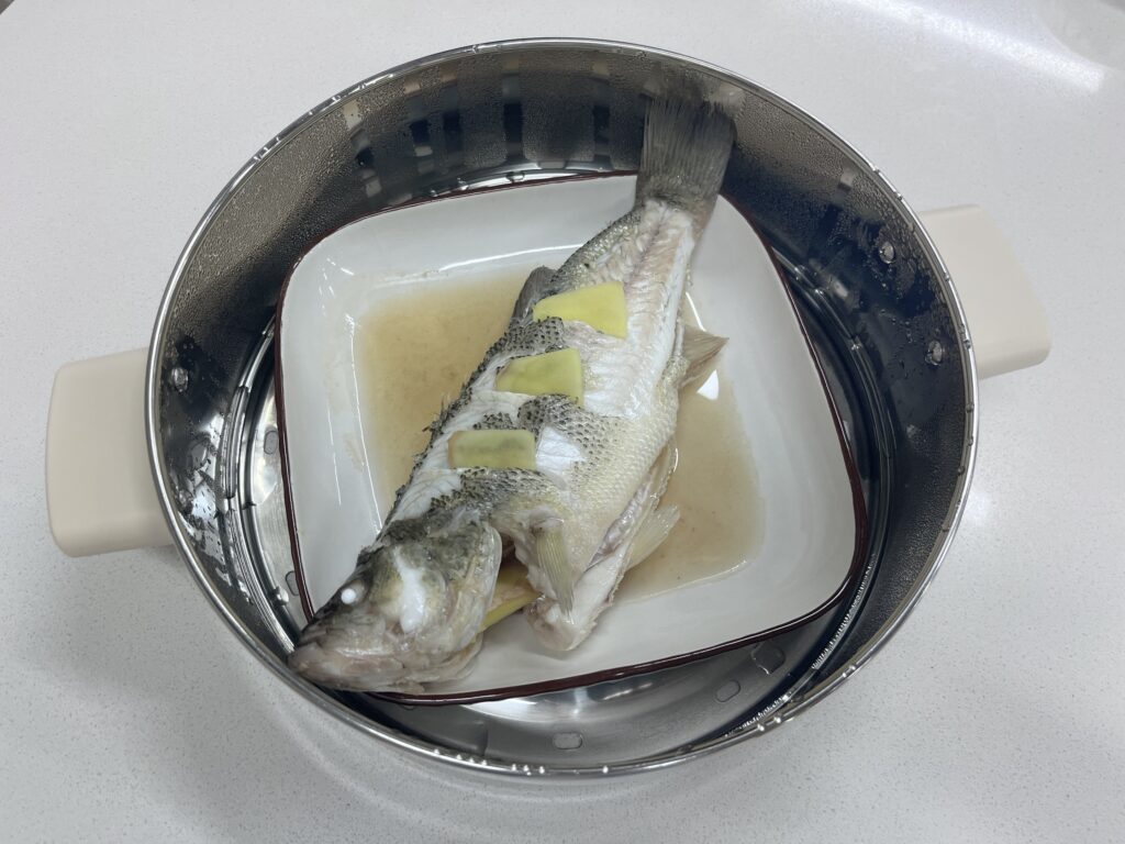 Joydeem不锈钢电蒸锅食谱-蒸鱼