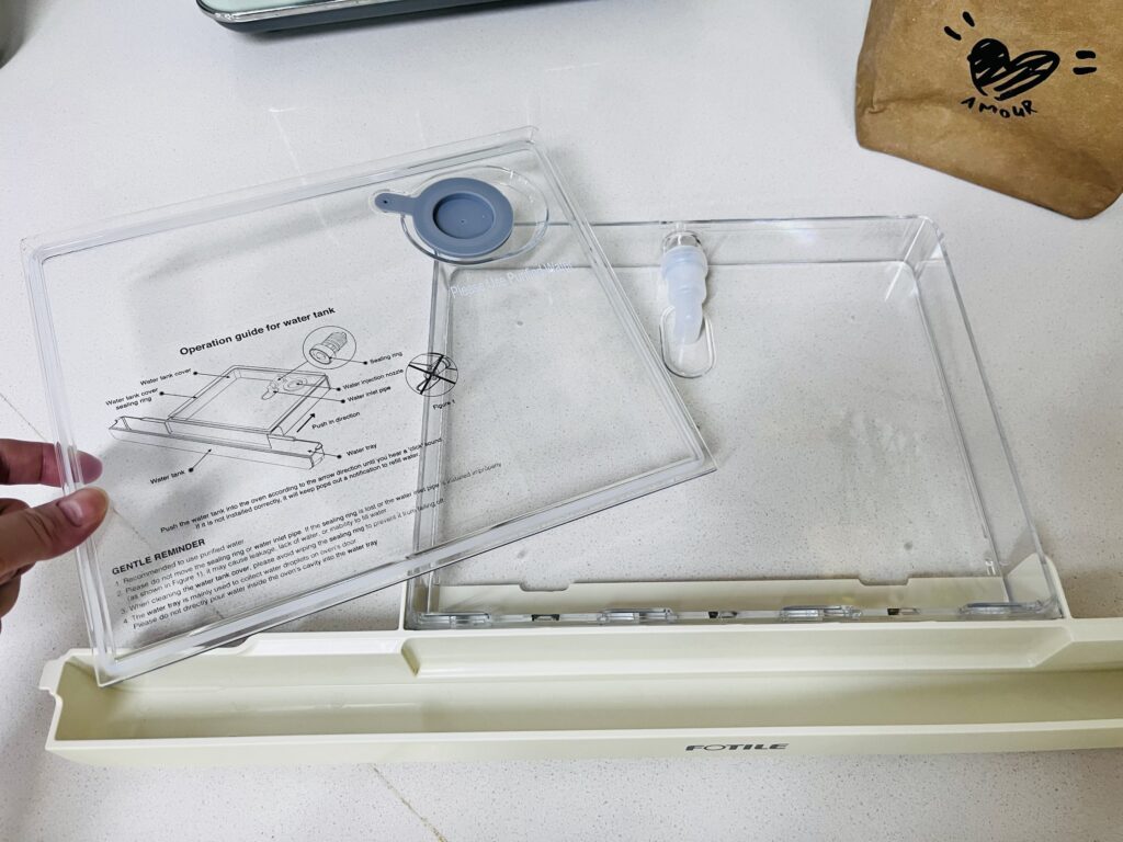 方太小方盒第三代蒸烤箱水箱使用方式