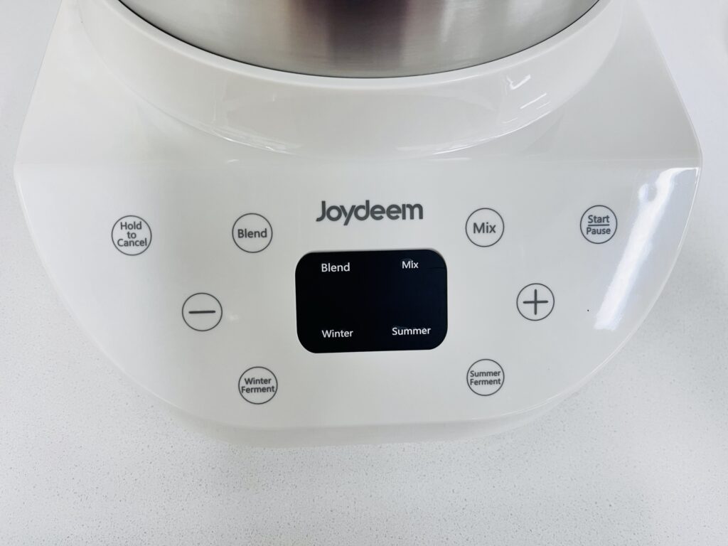 Joydeem和面机功能面板