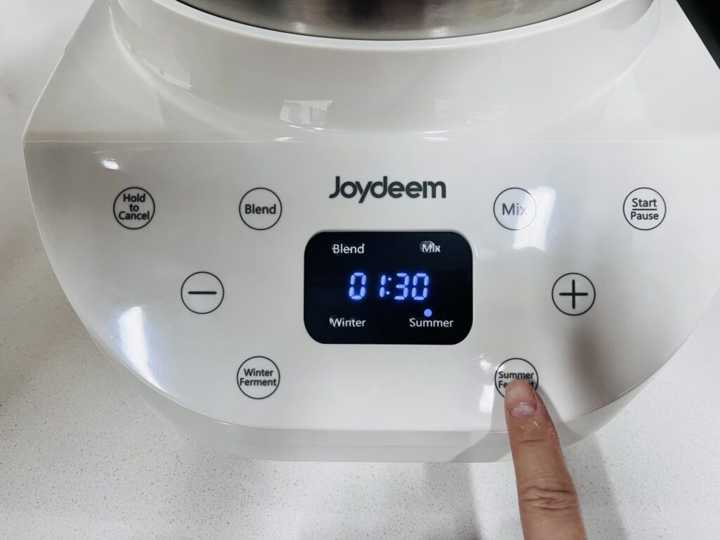 Joydeem和面机醒面功能