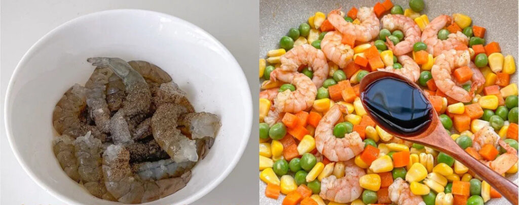低脂虾仁藜麦焖饭