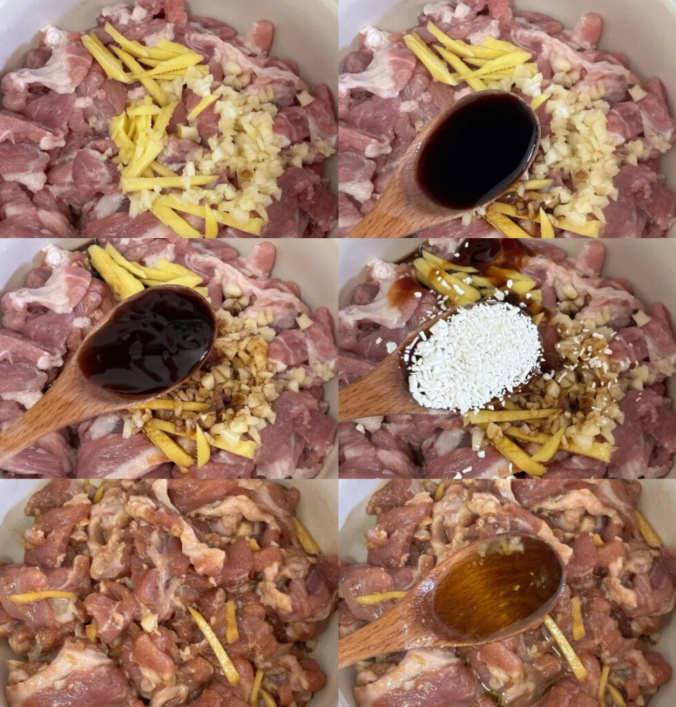 喷香蒸肉