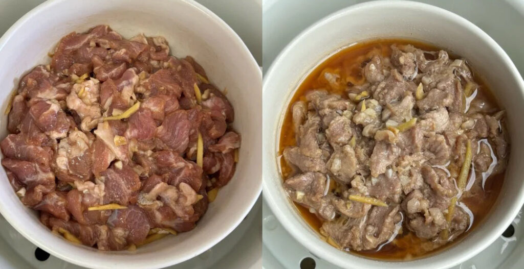 喷香蒸肉