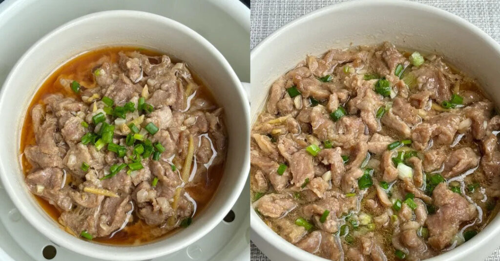 喷香蒸肉