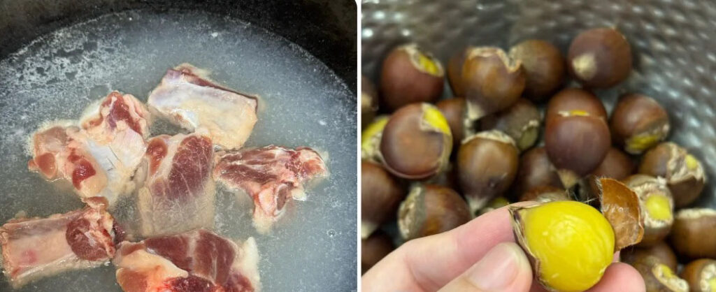 栗子山药排骨汤