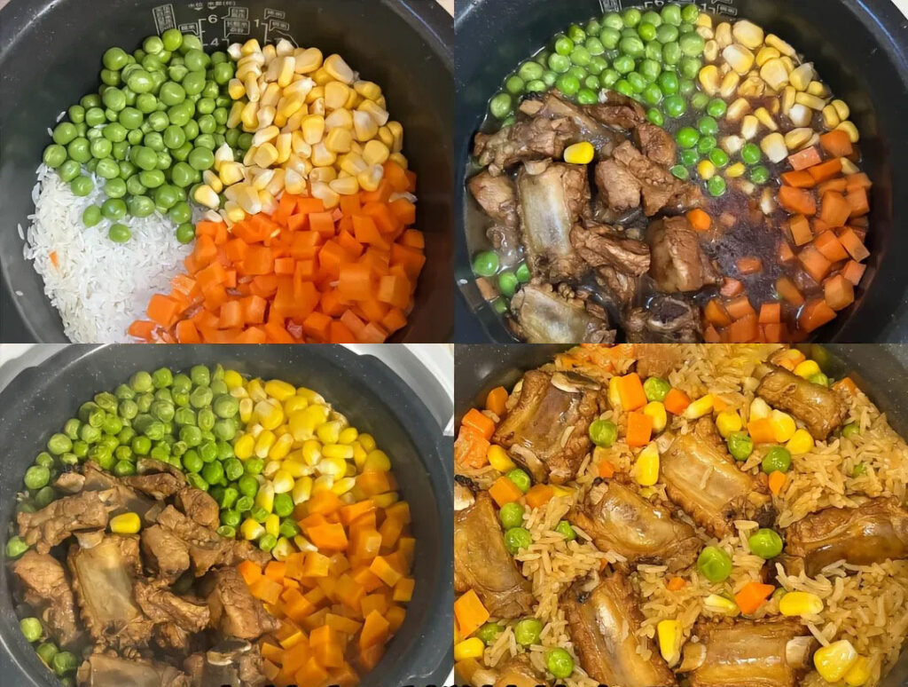 排骨焖饭