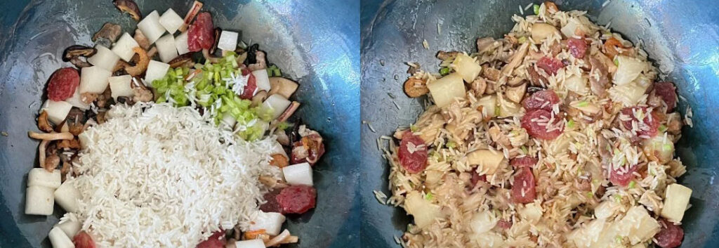 白萝卜焖饭