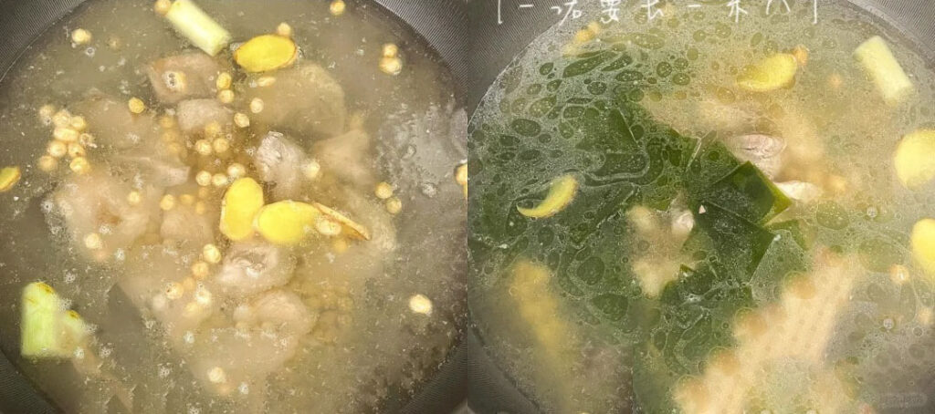 海带黄豆猪骨汤