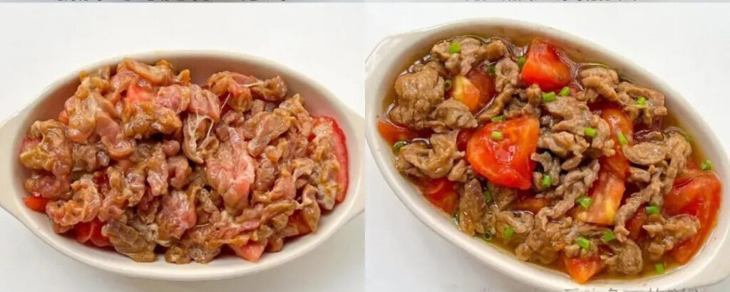 番茄蒸牛肉