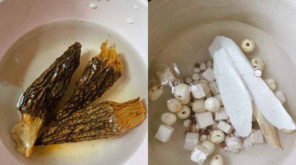 羊肚菌四神汤