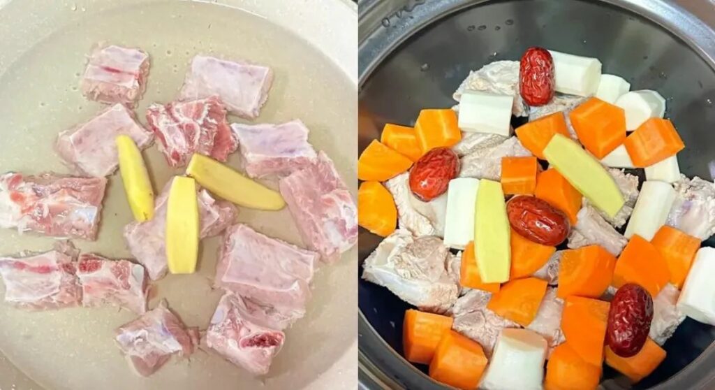 苹果山药排骨汤