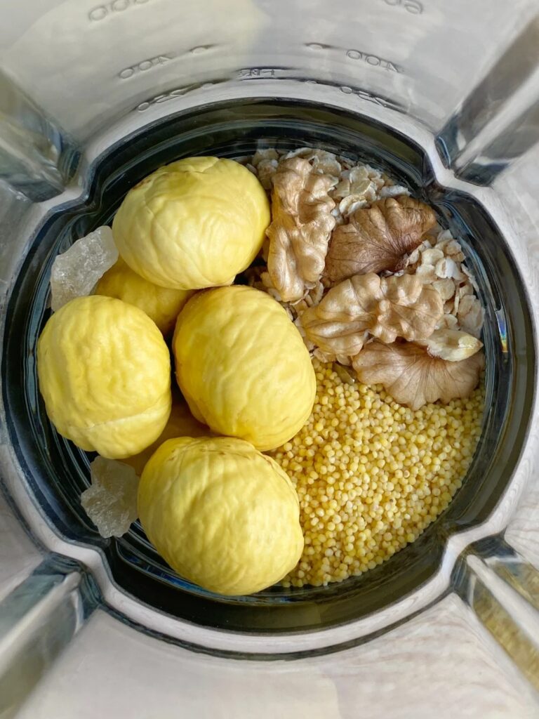 板栗豆浆