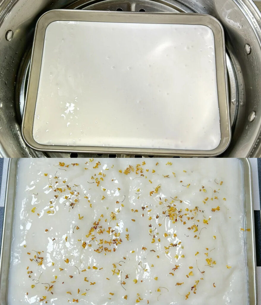 桂花大米糕