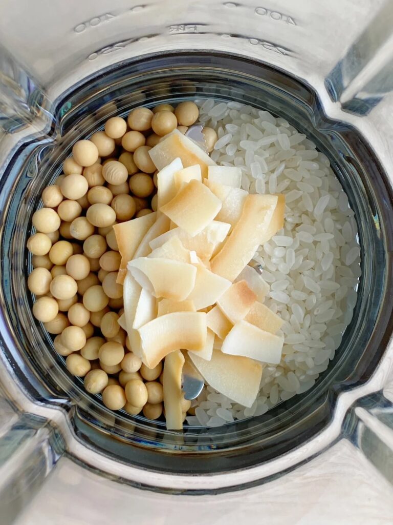 椰子豆浆