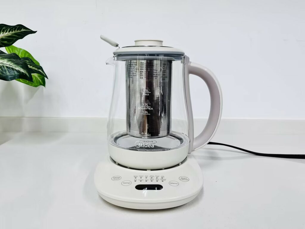 美的养生壶茶篮煮模式