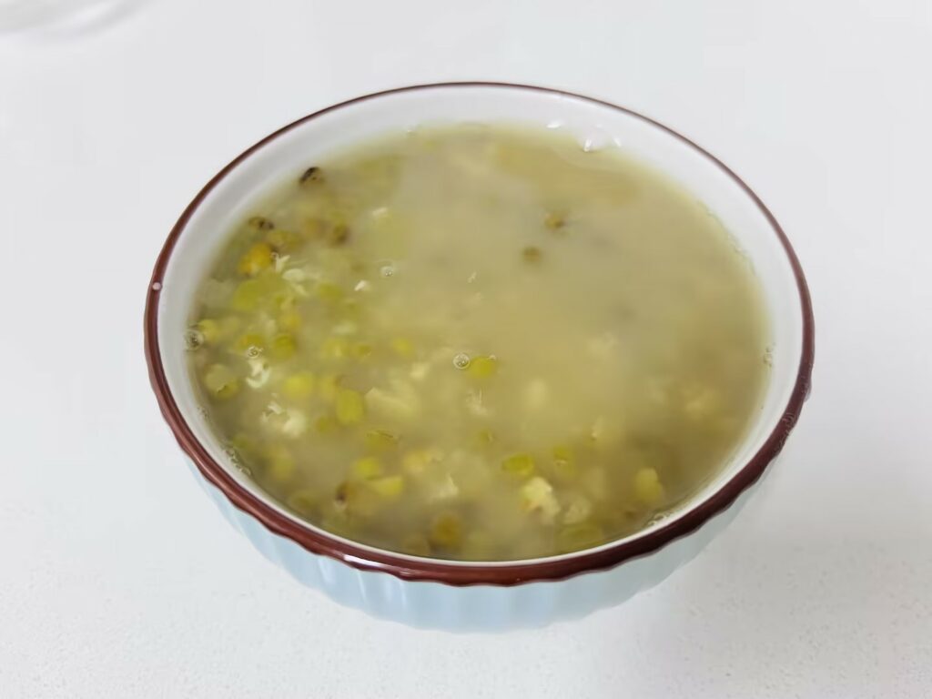 美的养生壶绿豆汤