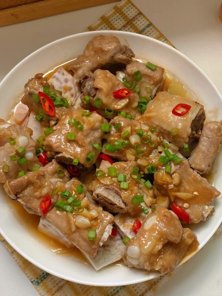 芋头蒸排骨