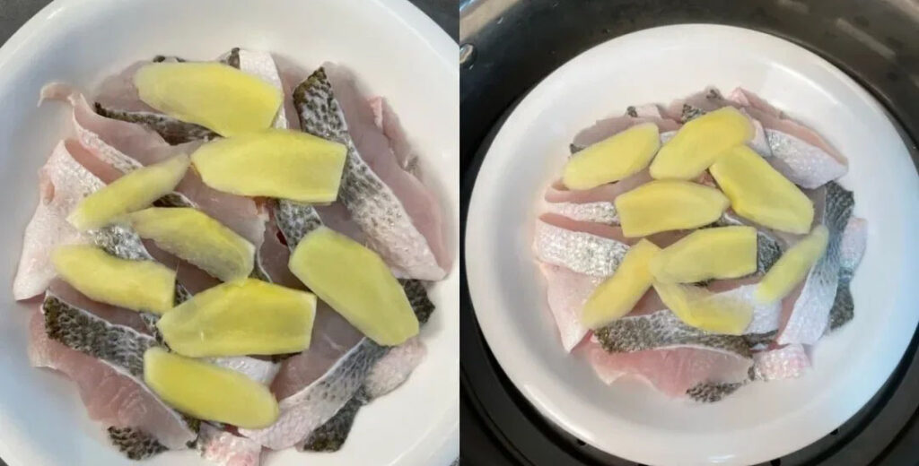 蒸鲈鱼