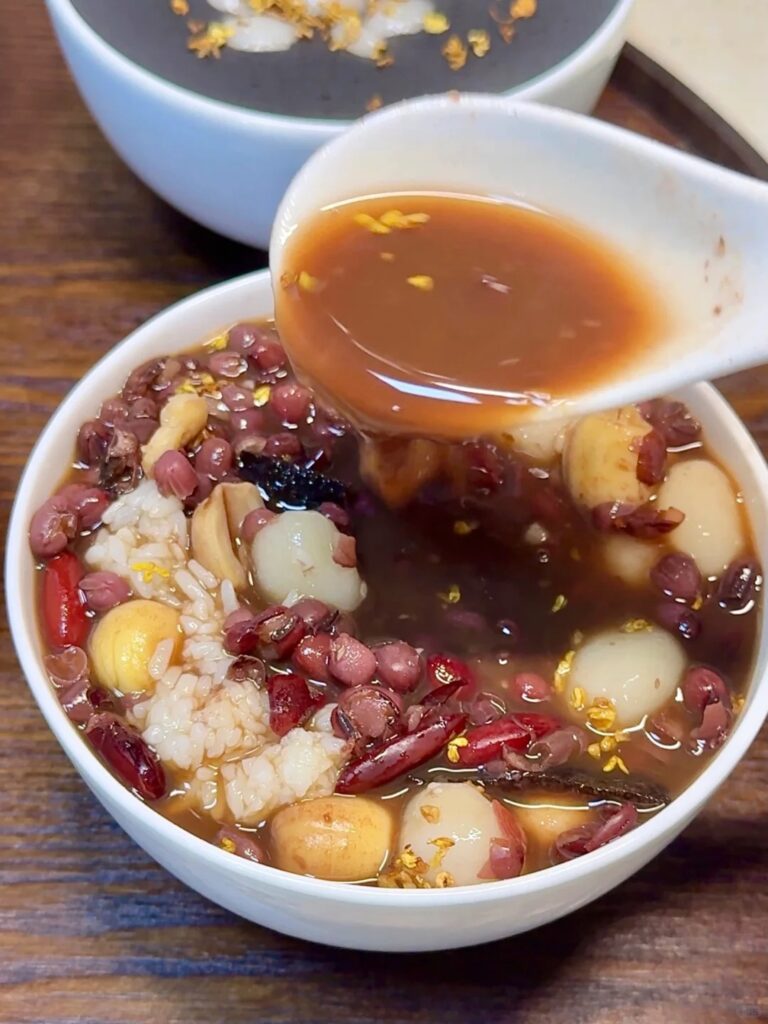 陈皮莲子红豆沙