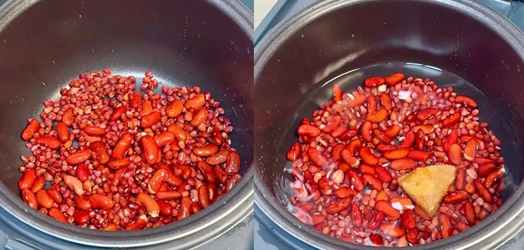陈皮莲子红豆沙