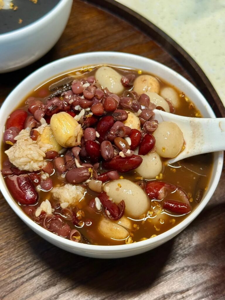 陈皮莲子红豆沙