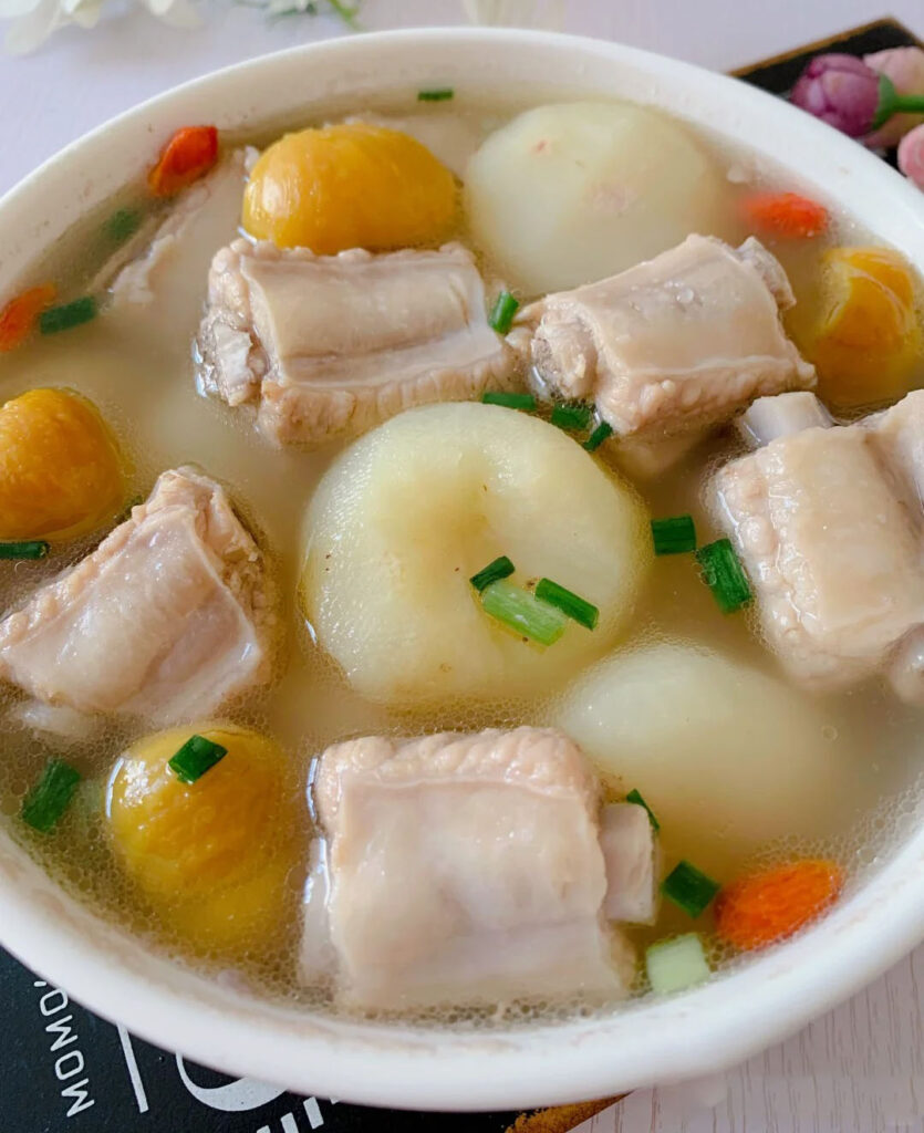 板栗马蹄排骨汤