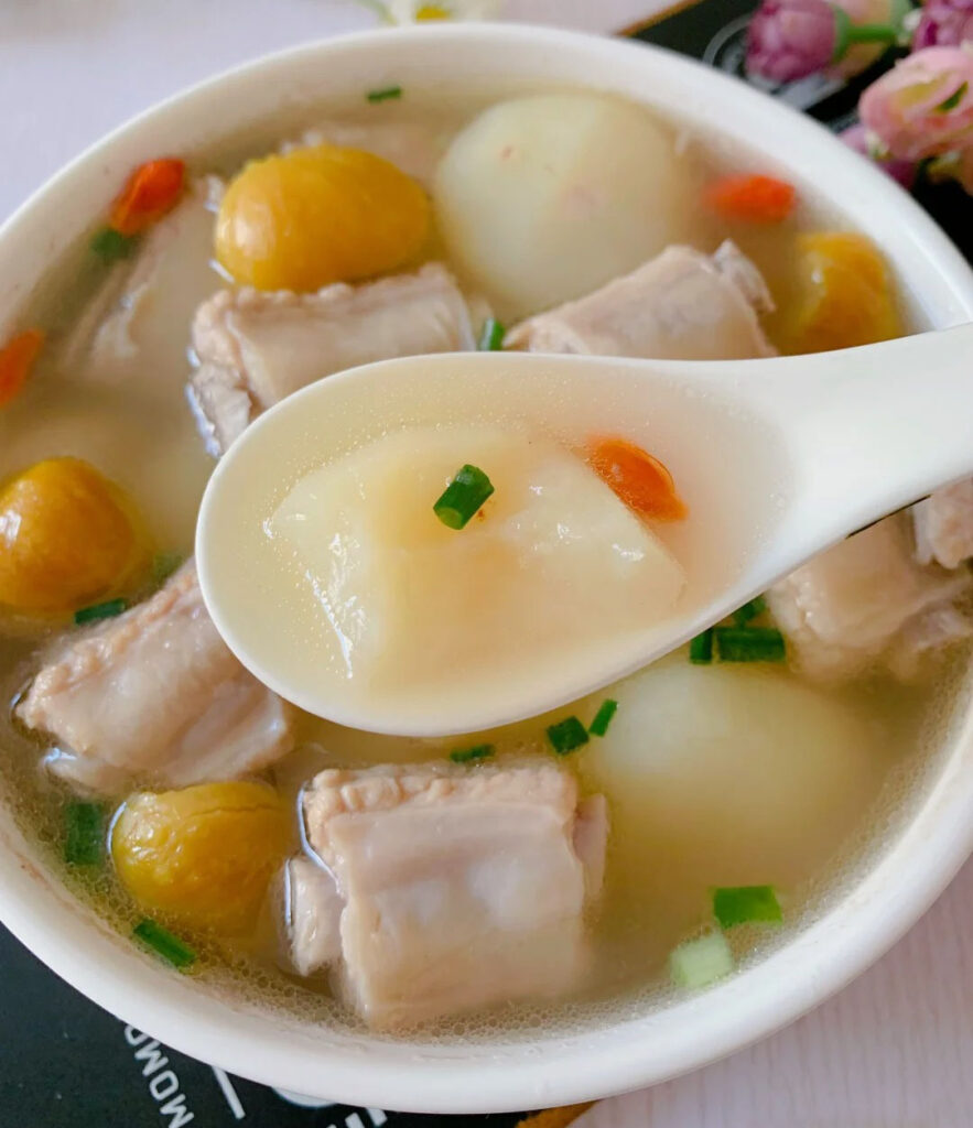 板栗马蹄排骨汤