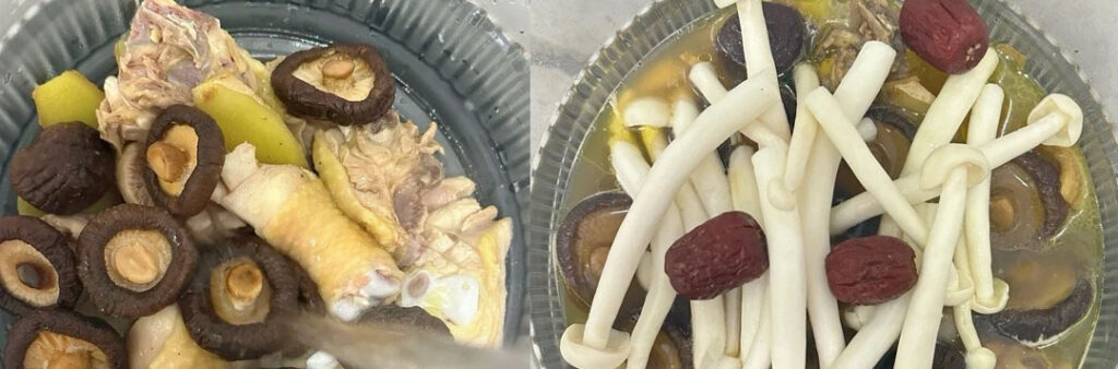 鸡肉香菇汤