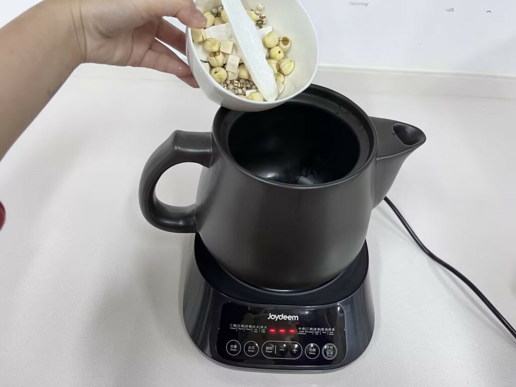 Joydeem煎药壶中药功能测试