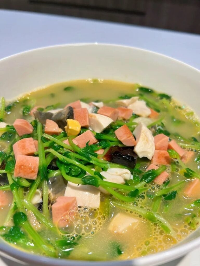 上汤豌豆苗