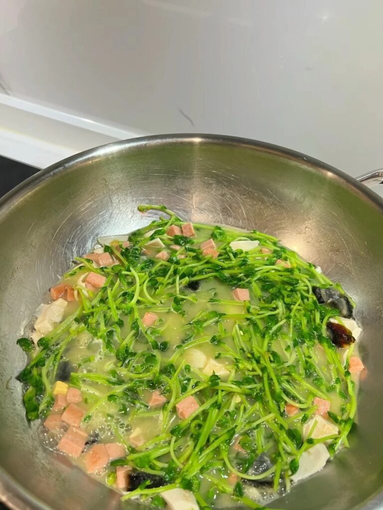 上汤豌豆苗