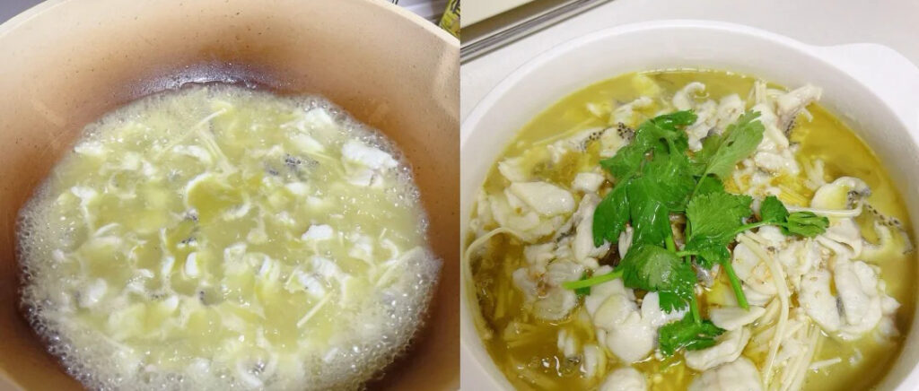 家庭版酸菜鱼
