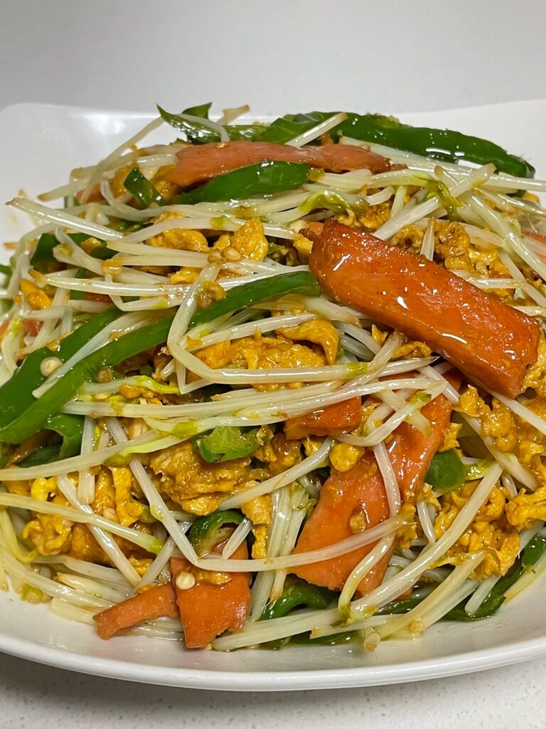 炒合菜